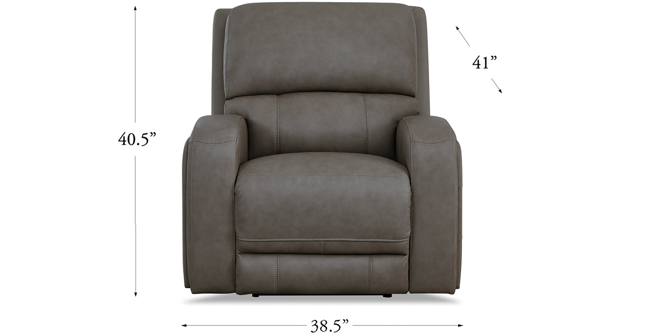 Jasper Zero Gravity Power Reclining Sofa Collection, Fossil Gray