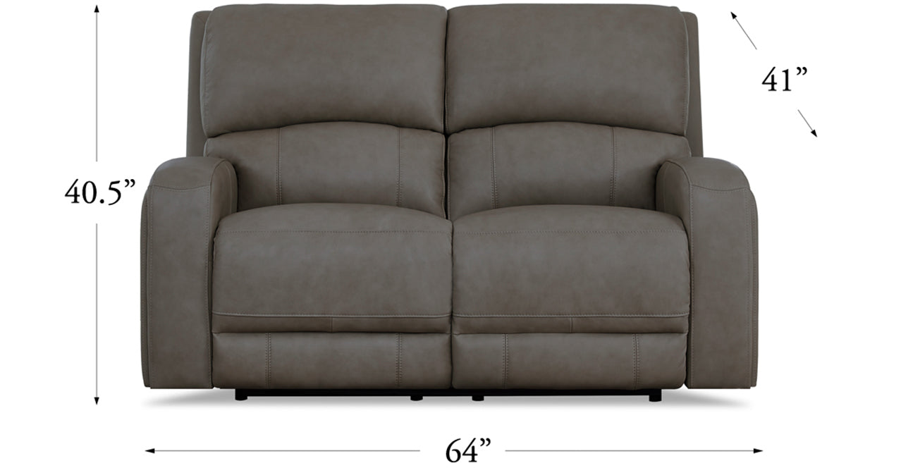 Jasper Zero Gravity Power Reclining Sofa Collection, Fossil Gray