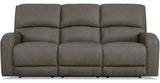 Jasper Zero Gravity Power Reclining Sofa Collection, Fossil Gray