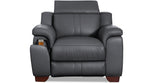 Cara Power Headrest Zero Gravity Reclining Sofa, Quartz Gray