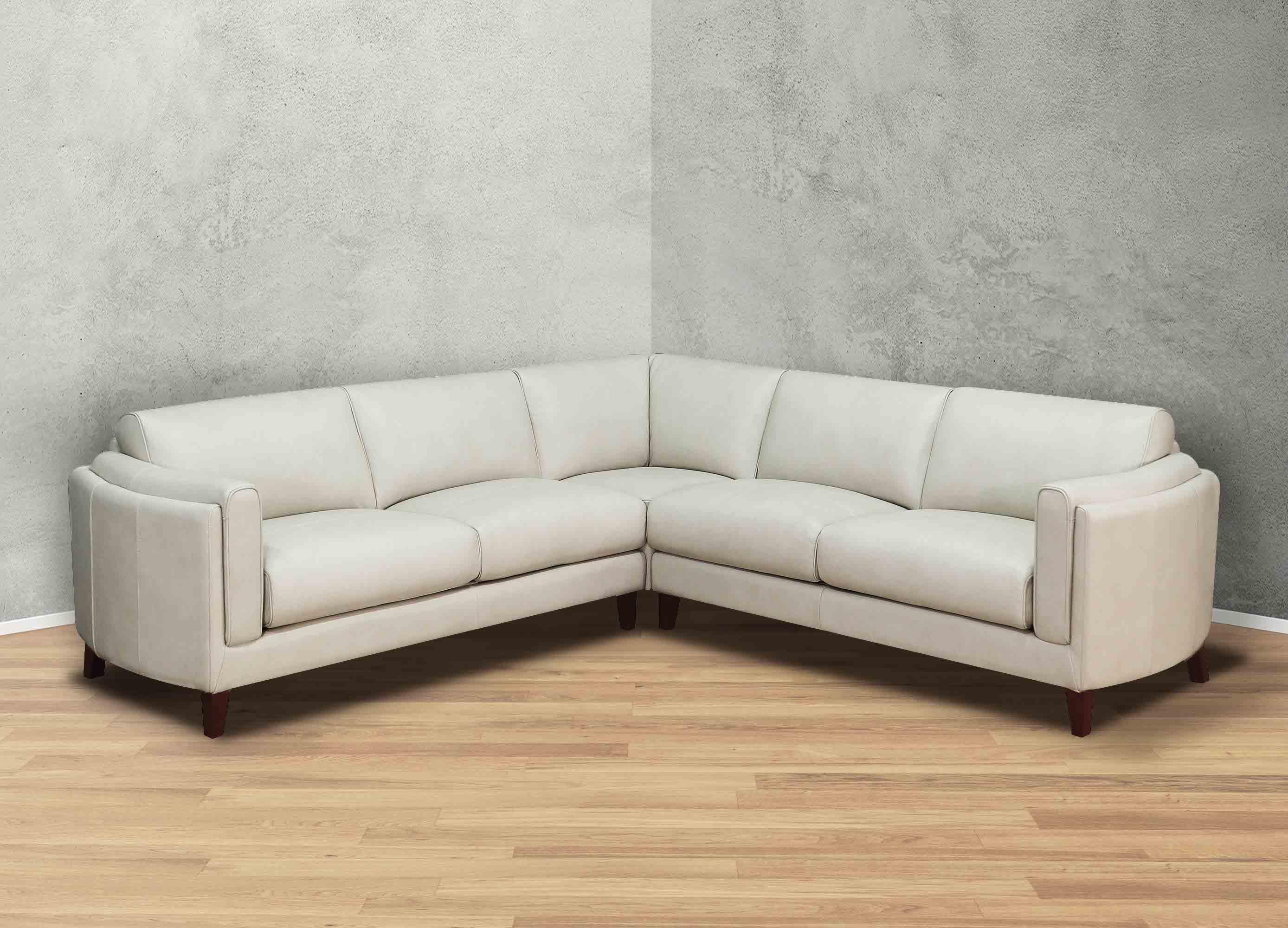 Maui Leather Sectional Collection