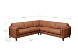 Maui Leather Sectional Collection