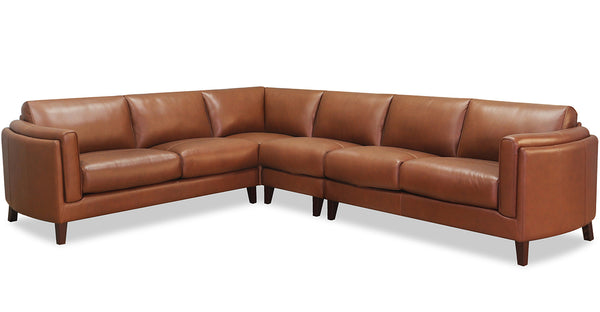 Maui Leather Sectional Collection