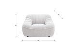 Nest Fabric Chair, White
