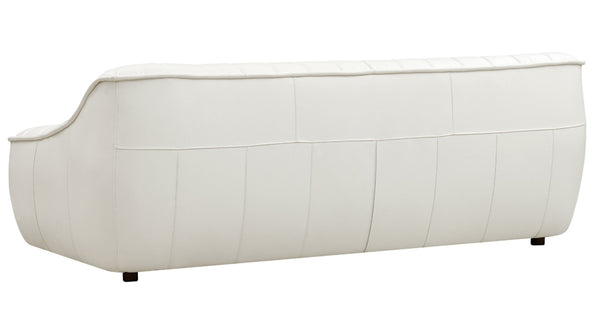 Snug Leather Sofa Collection, Cream White