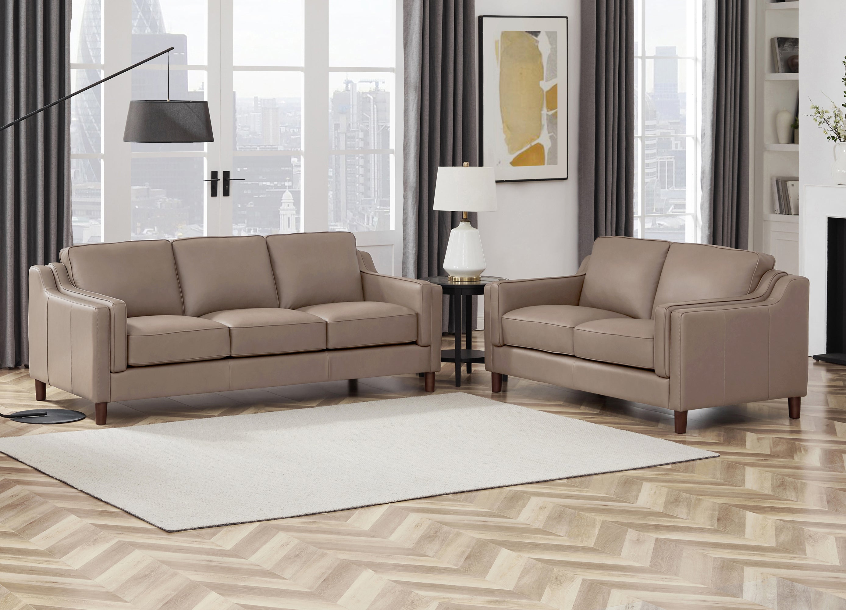 Bella Leather Sofa Collection