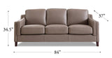 Bella Leather Sofa Collection