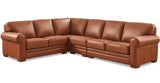 Brookfield Leather Sectional Collection