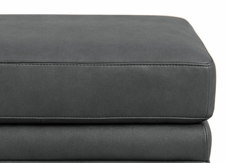 Gray cushion on a white background