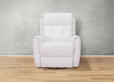 Torino Power Headrest Swivel Glider Leather Recliner