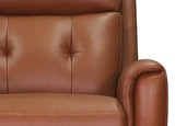 Torino Power Headrest Swivel Glider Leather Recliner