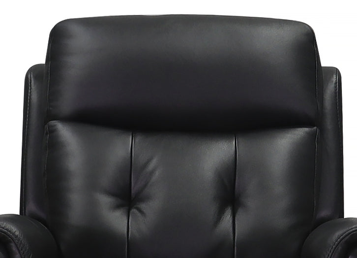 Torino Power Headrest Swivel Glider Leather Recliner