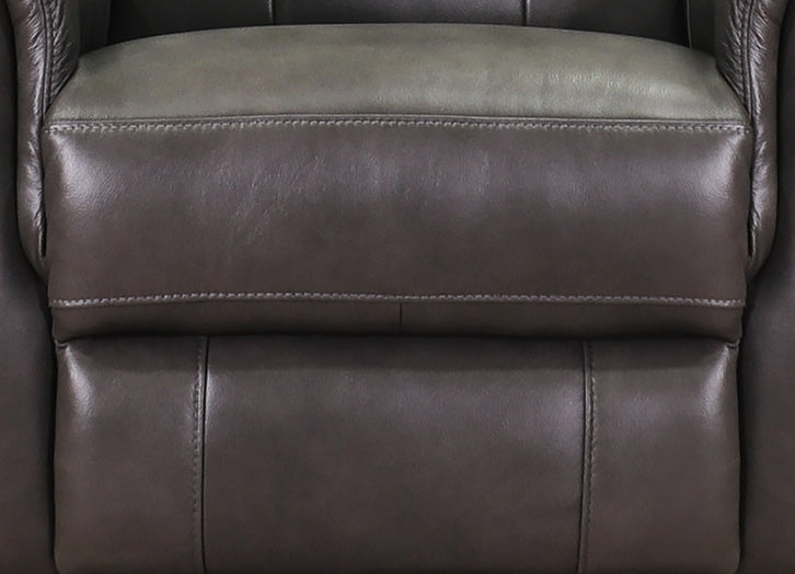 Torino Power Headrest Swivel Glider Leather Recliner
