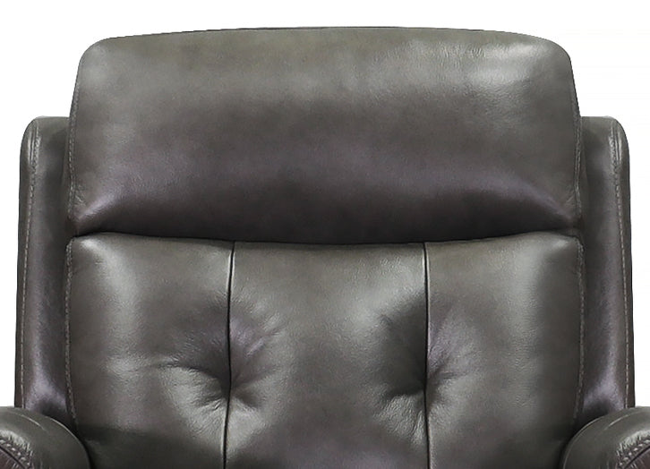 Torino Power Headrest Swivel Glider Leather Recliner