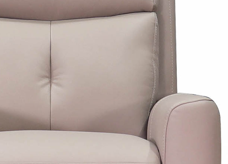 Sterling Power Headrest Swivel Glider Leather Recliner
