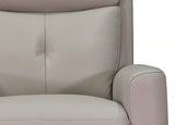 Sterling Power Headrest Swivel Glider Leather Recliner