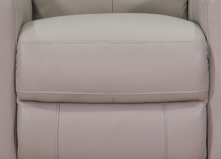 Sterling Power Headrest Swivel Glider Leather Recliner
