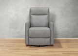 Ashby Power Headrest Swivel Glider Leather Recliner