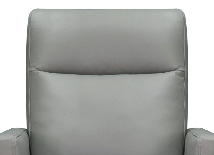 Ashby Power Headrest Swivel Glider Leather Recliner