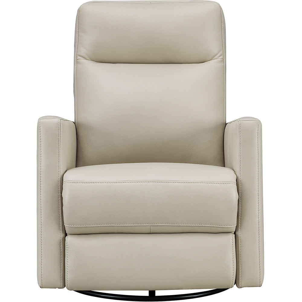 Ashby Power Headrest Swivel Glider Leather Recliner