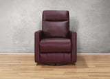 Ashby Power Headrest Swivel Glider Leather Recliner