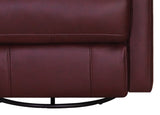 Ashby Power Headrest Swivel Glider Leather Recliner