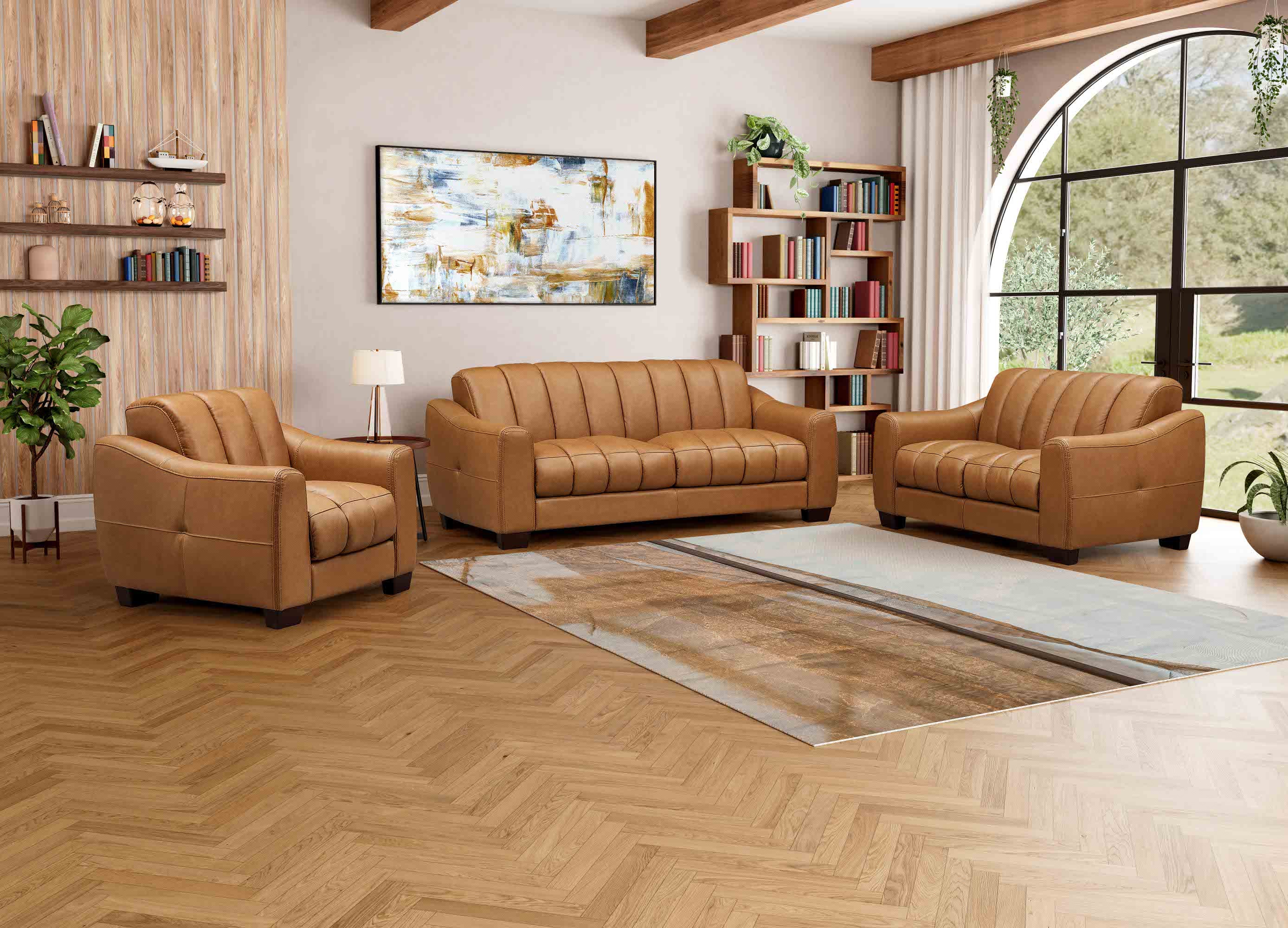 Bayeux Leather Sofa Collection