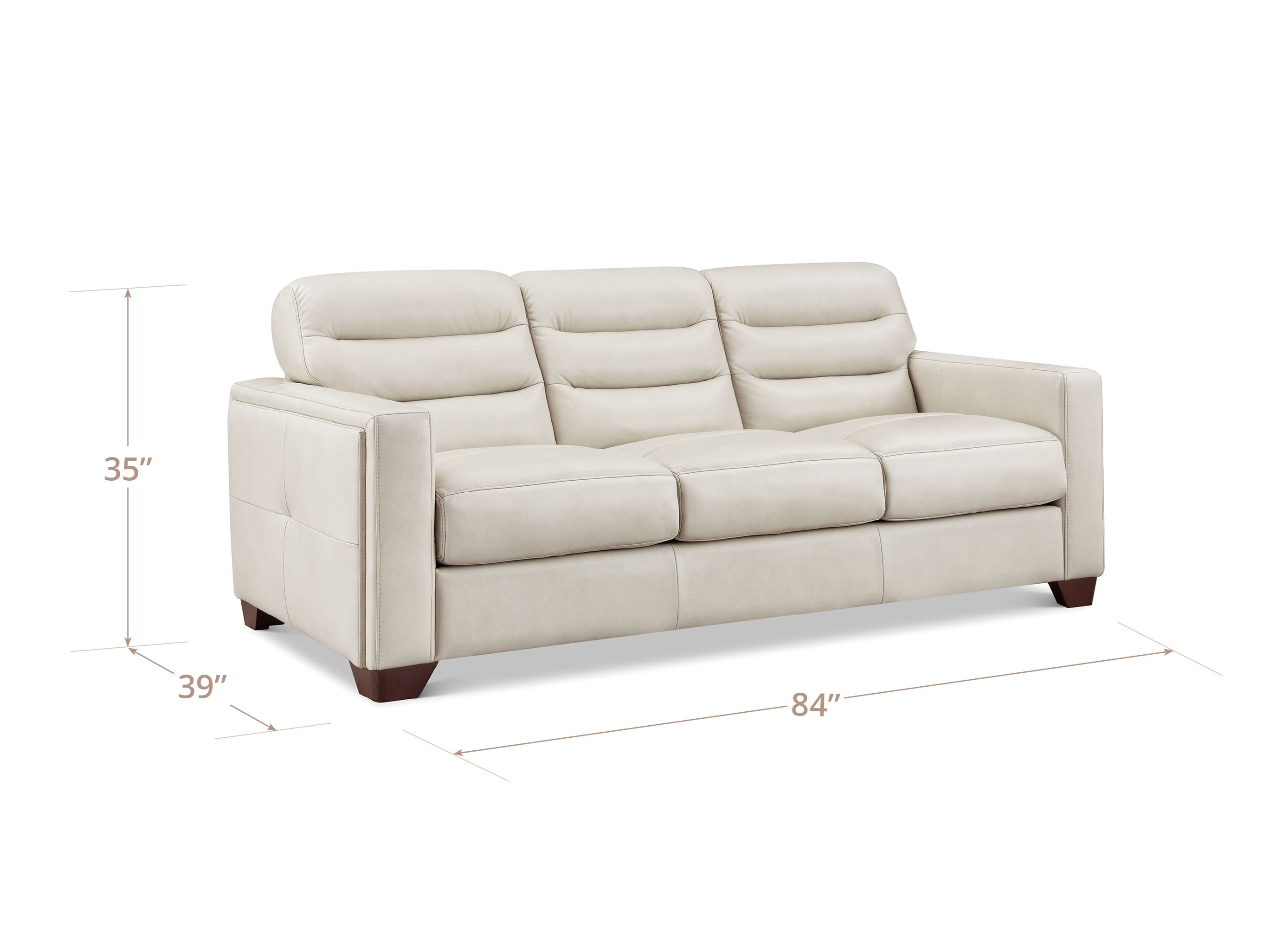 Monticello Leather Sofa Collection