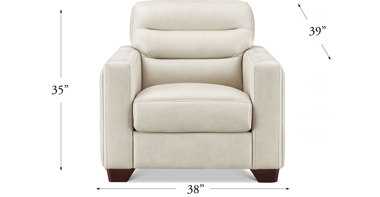 Monticello Leather Sofa Collection