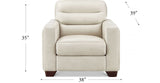 Monticello Leather Sofa Collection