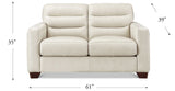 Monticello Leather Sofa Collection