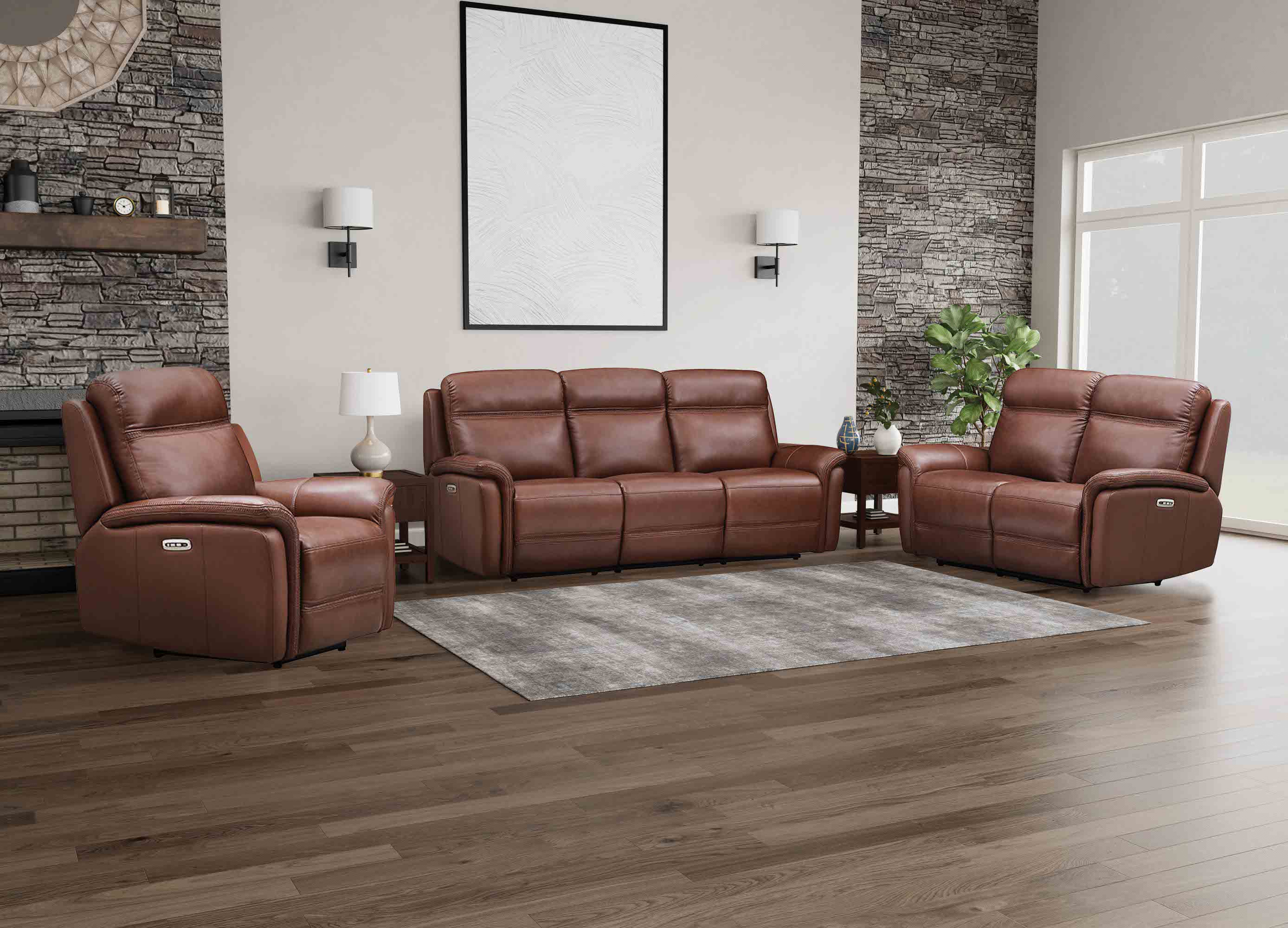 Cascade Power Headrest Zero Gravity Reclining Sofa Collection
