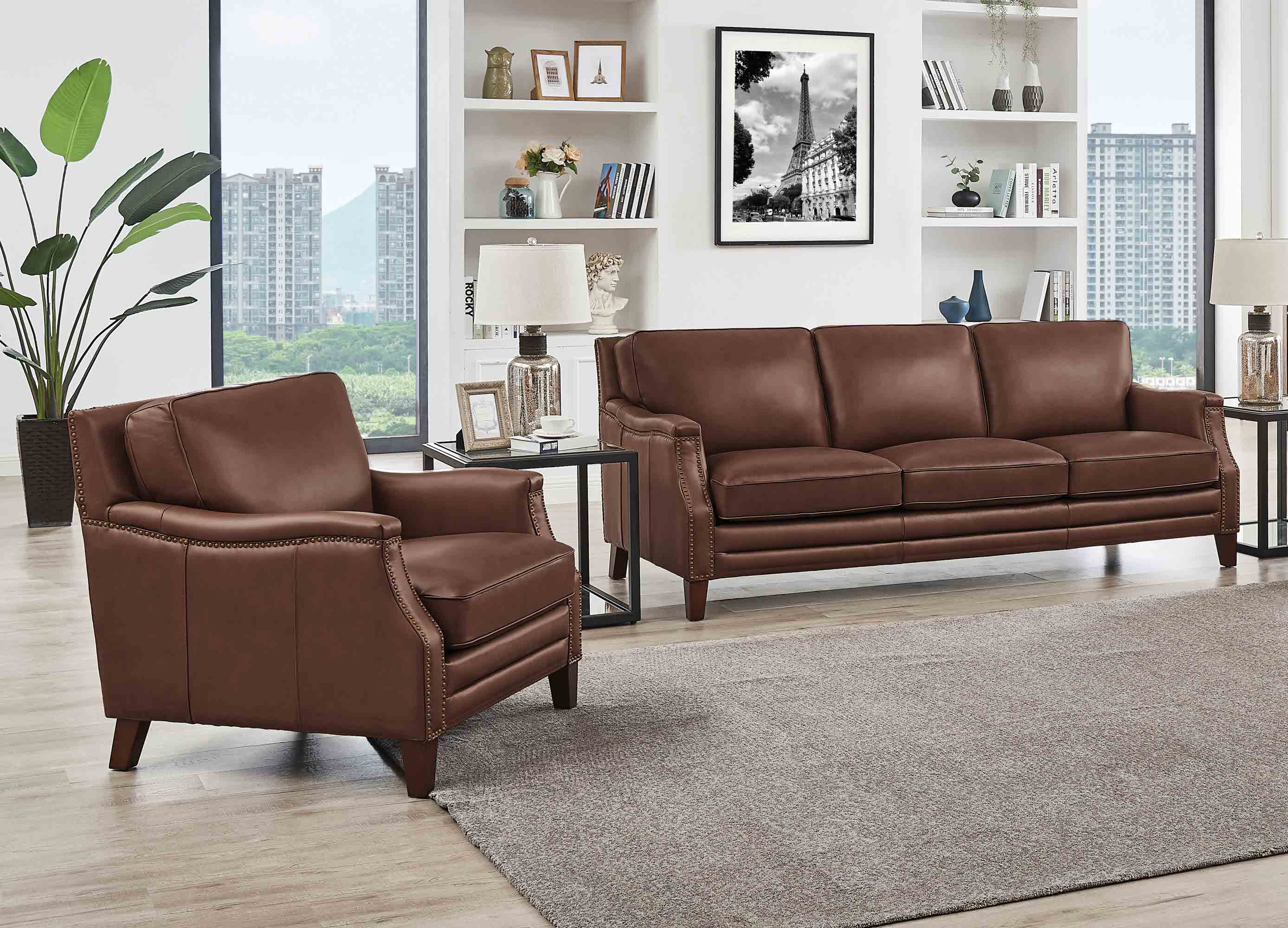 Camano Leather Sofa Collection