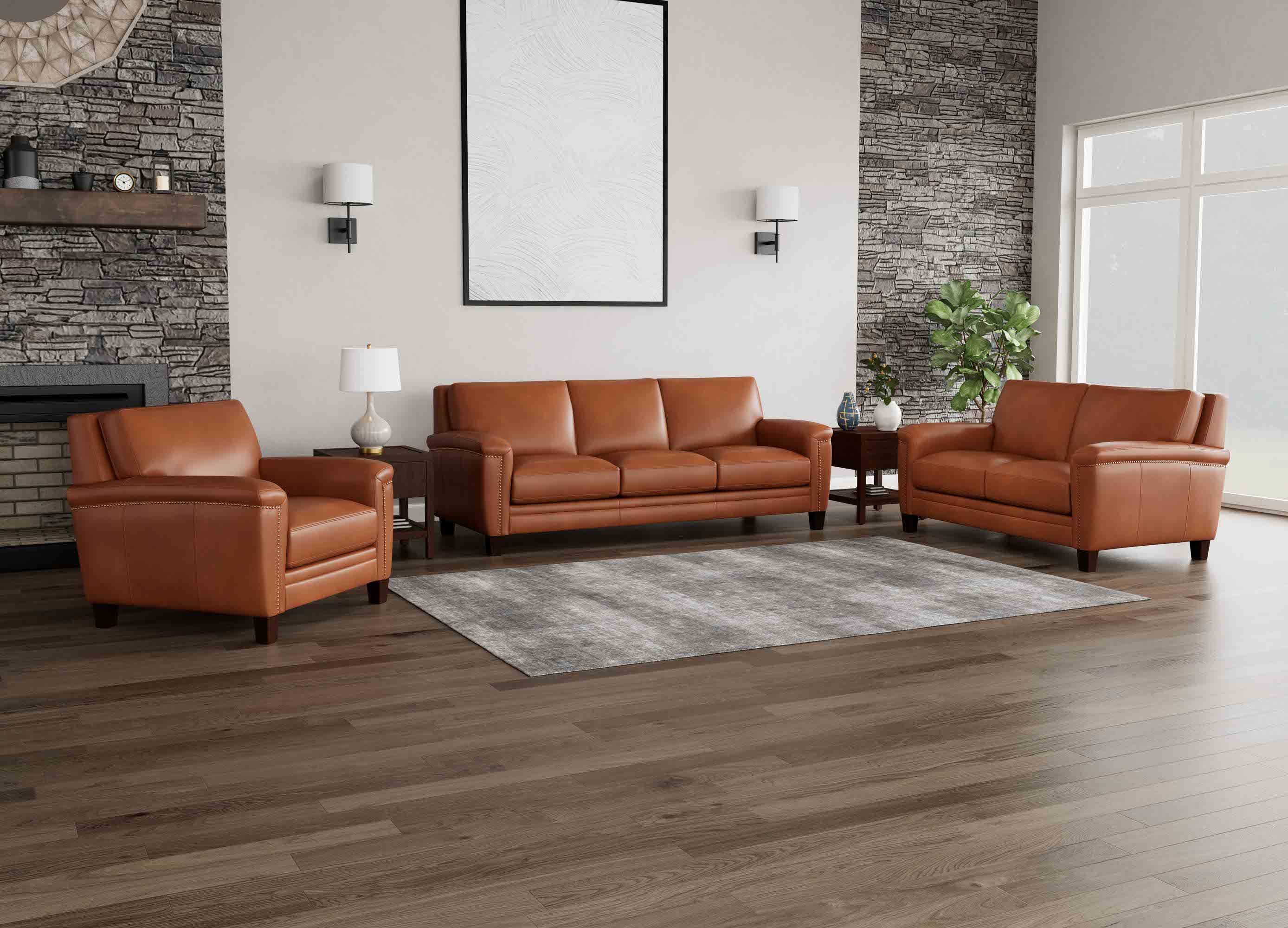 Sherwood Leather Sofa Collection
