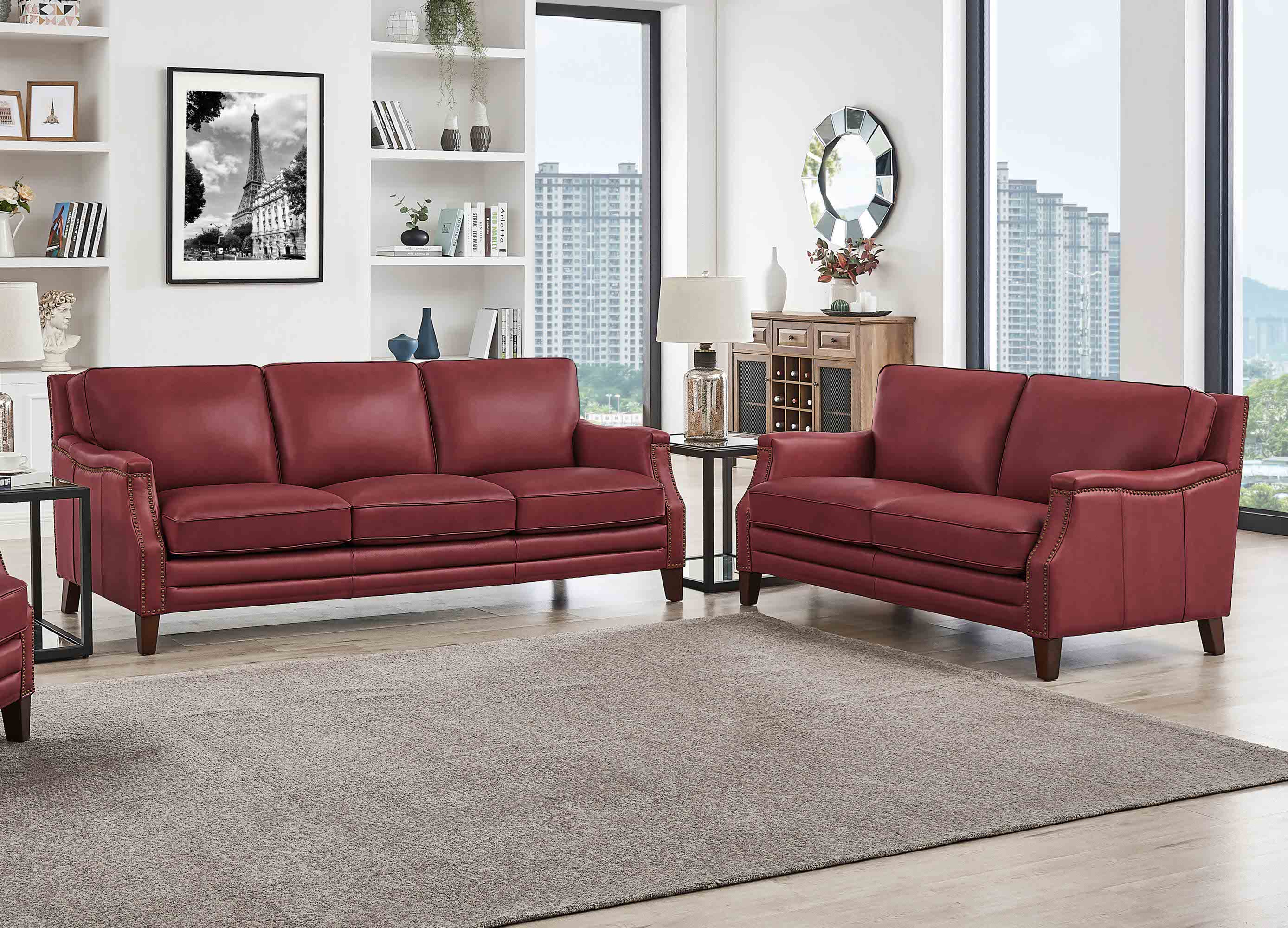 Camano Leather Sofa Collection