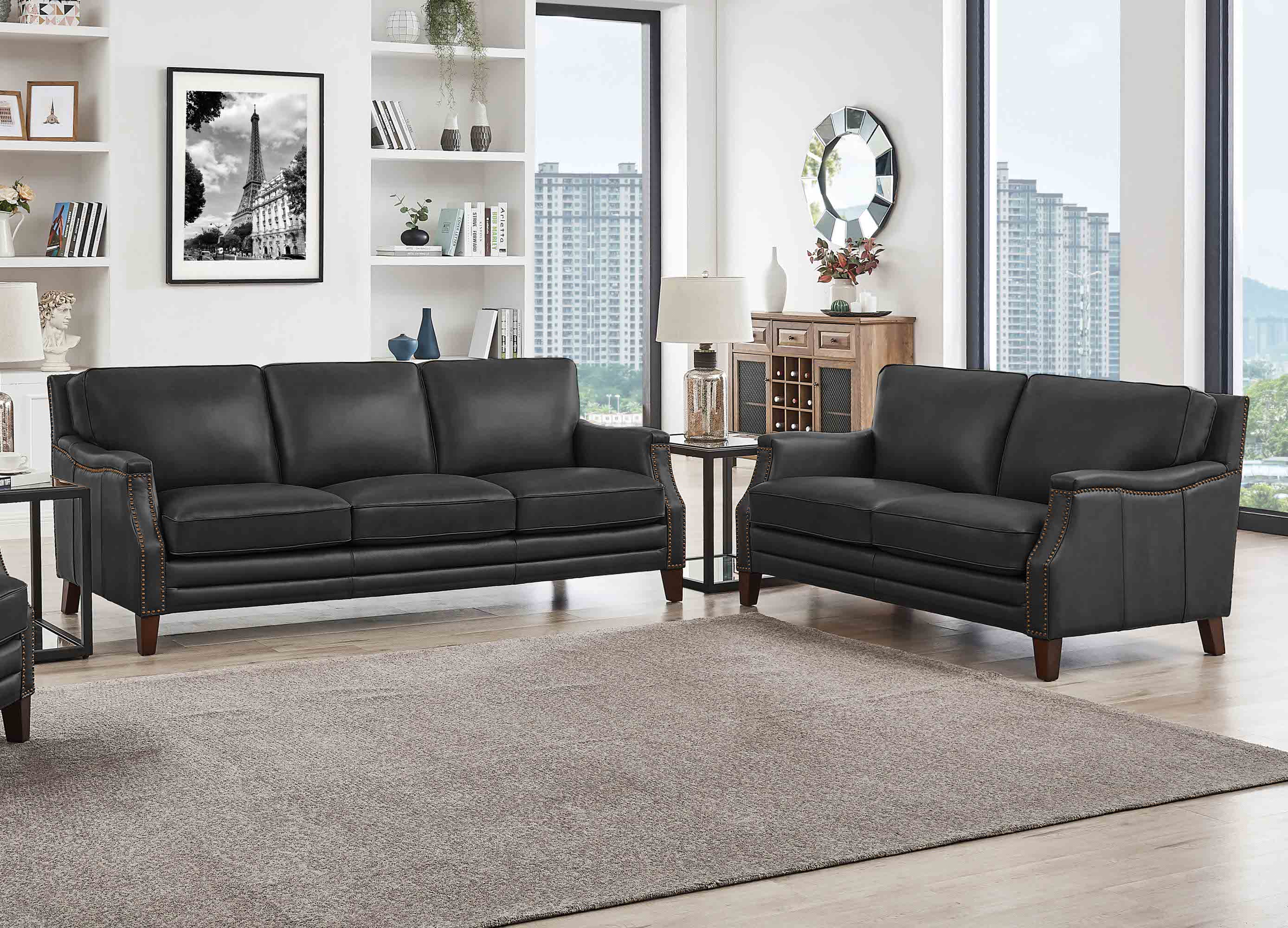 Camano Leather Sofa Collection