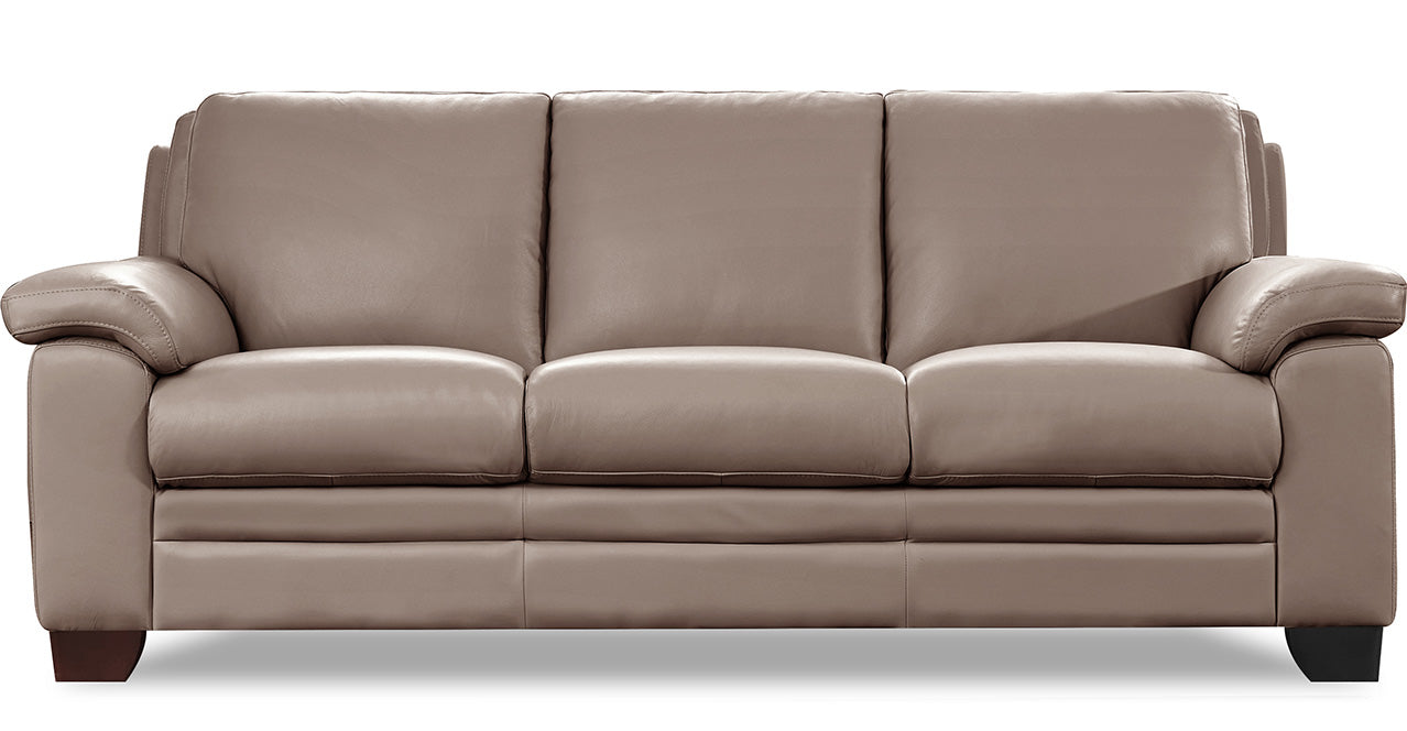 Magnum Leather Sofa Collection, Taupe Brown
