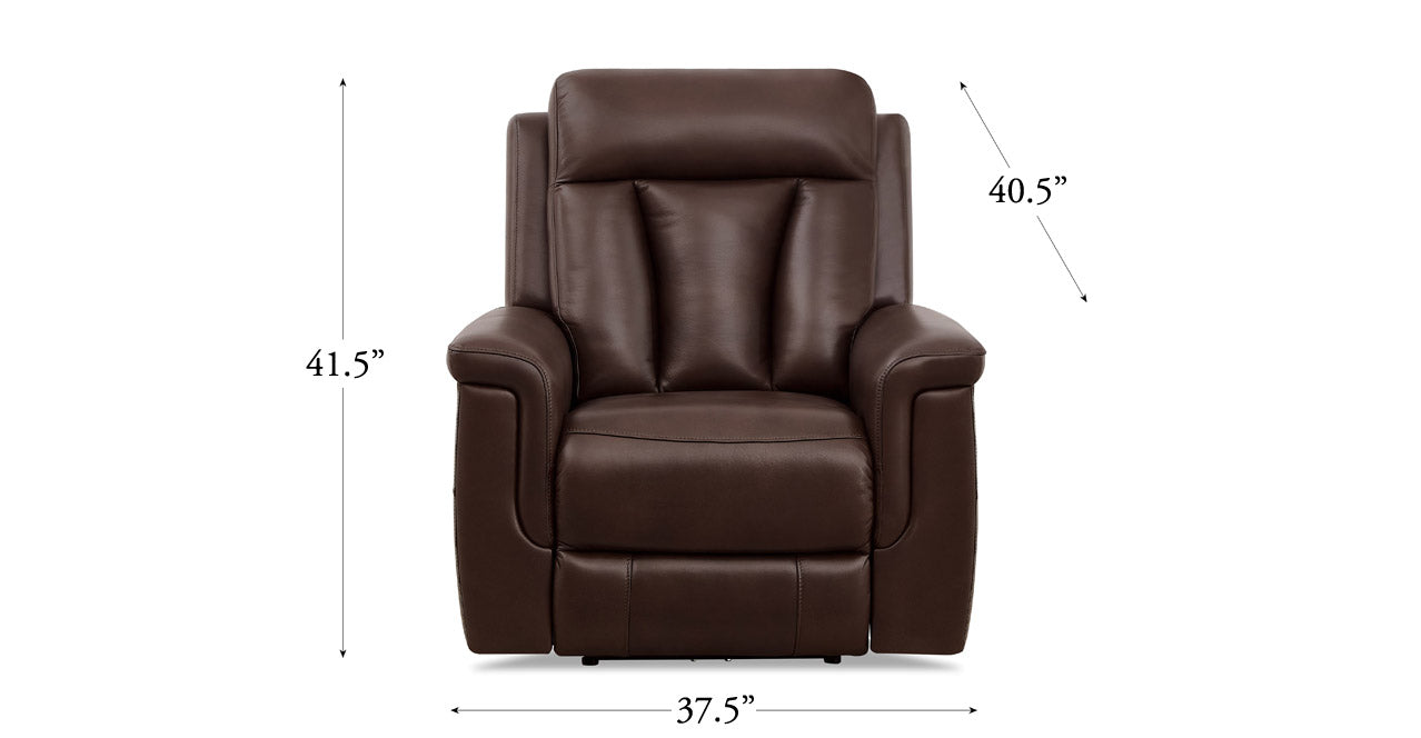 Rhapsody Power Zero Gravity Reclining Sofa Collection, Chestnut