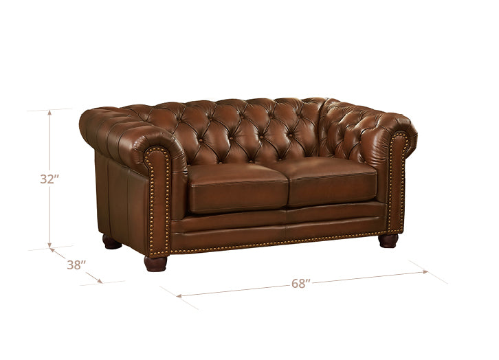 Aliso Leather Sofa Collection