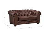 Aliso Leather Sofa Collection