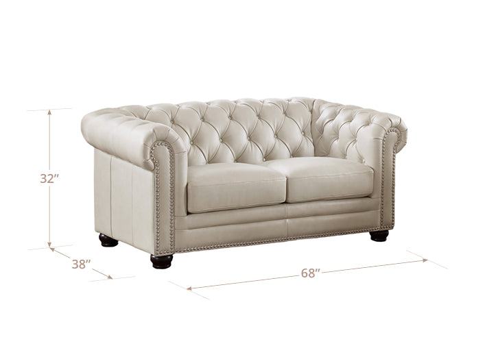 Aliso Leather Sofa Collection