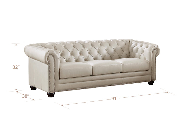 Aliso Leather Sofa Collection