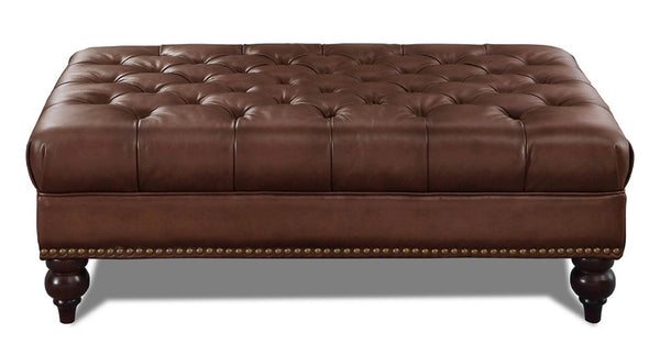 Aliso Leather Loveseat, Caramel Brown