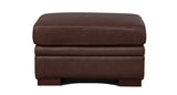 Dillon Leather Sofa Collection, Raisin Brown