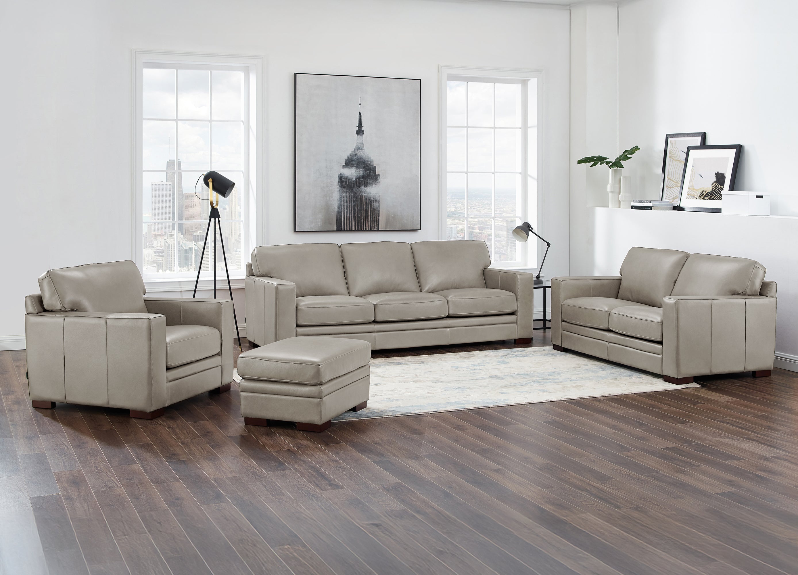 Dillon Leather Sofa Collection