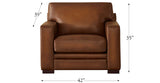 Dillon Leather Sofa Collection