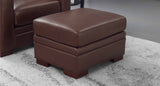 Dillon Leather Sofa Collection, Raisin Brown