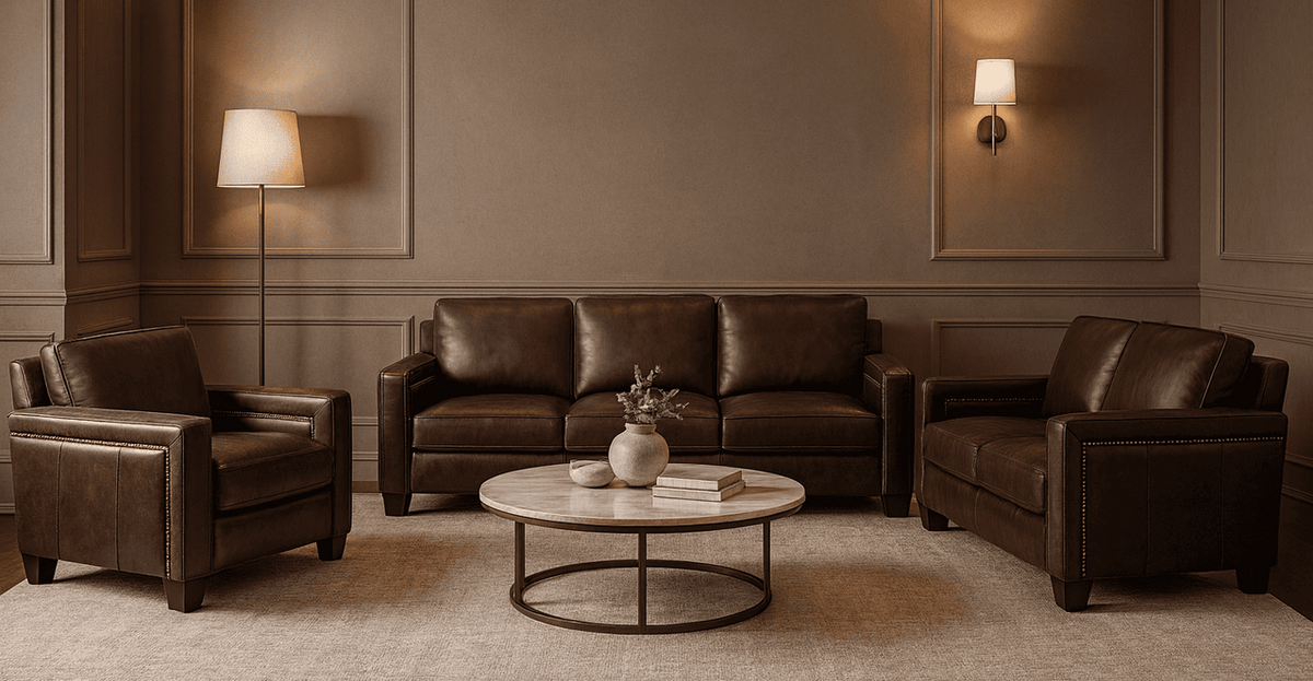 Alice Leather Sofa Collection | Hydeline USA – Hydeline Furniture