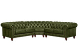 Alton Bay Leather Sectional Collection