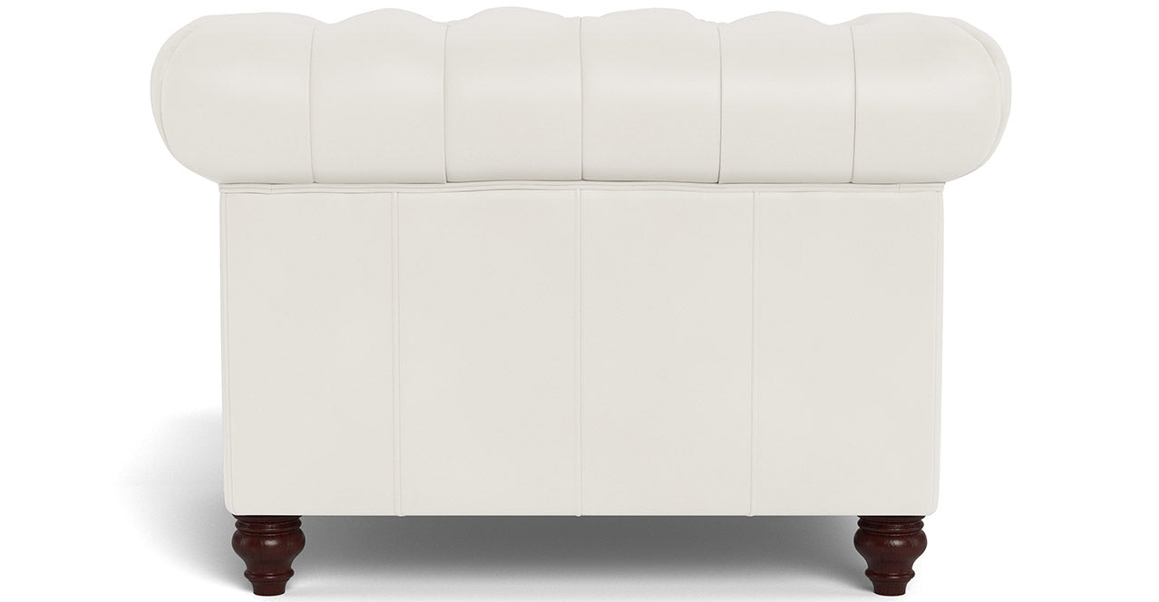 Alton Bay Leather Sofa Collection, Cream White